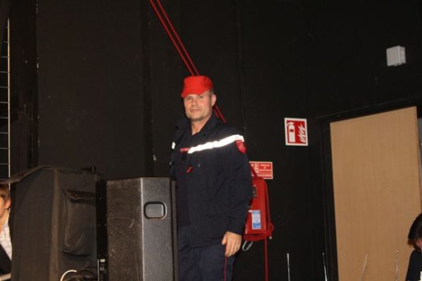 Le pompier de service Fabien