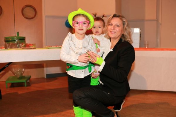 Mamie Christine et ses deux fifilles.