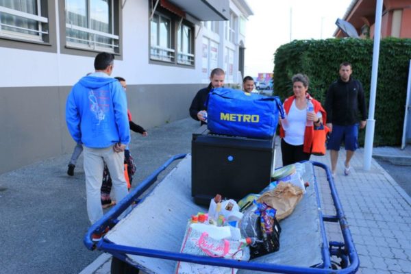 Les préparatifs du barbecue