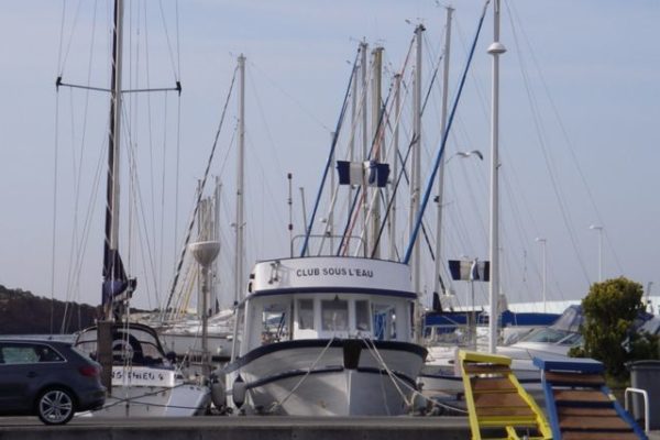 Notre bateau pendant quatre jours
