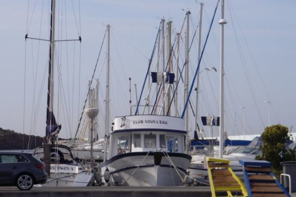 Notre bateau pendant quatre jours