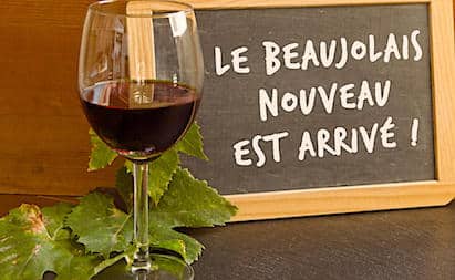 Soirée Beaujolais jeudi 23 novembre