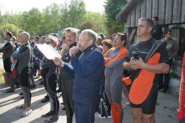 Le Directeur de course donne les consignes